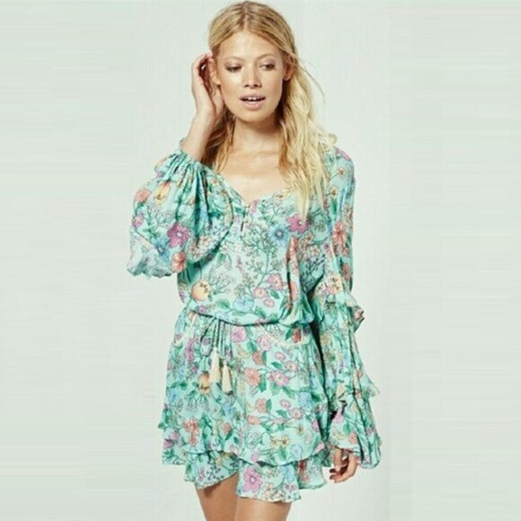 Spell & the GypsySayulita Blouse & Frill Skirt Birthstone Set XXS and XS b75E - Picture 7 of 16